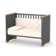 Ліжечко ВЕРЕС дитяче ЛД 9 Сіетл темно-сірий