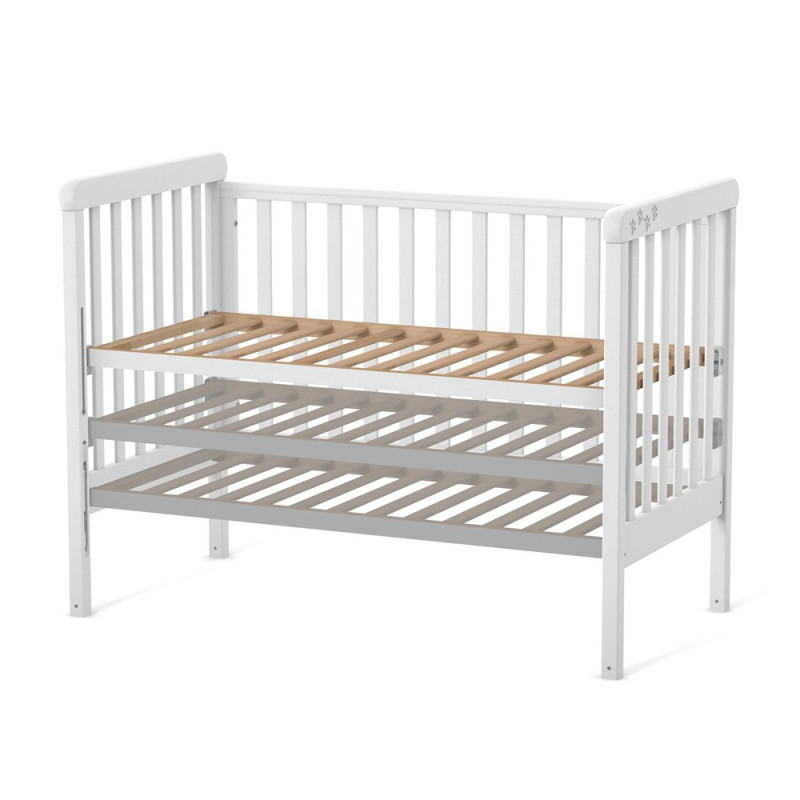 Ліжечко ВЕРЕС Дитяче Соня ЛД-12 італійська система опускання горіх