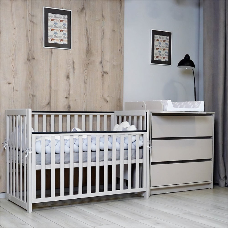 Ліжечко ВЕРЕС Дитяче Соня ЛД-13 кашемір