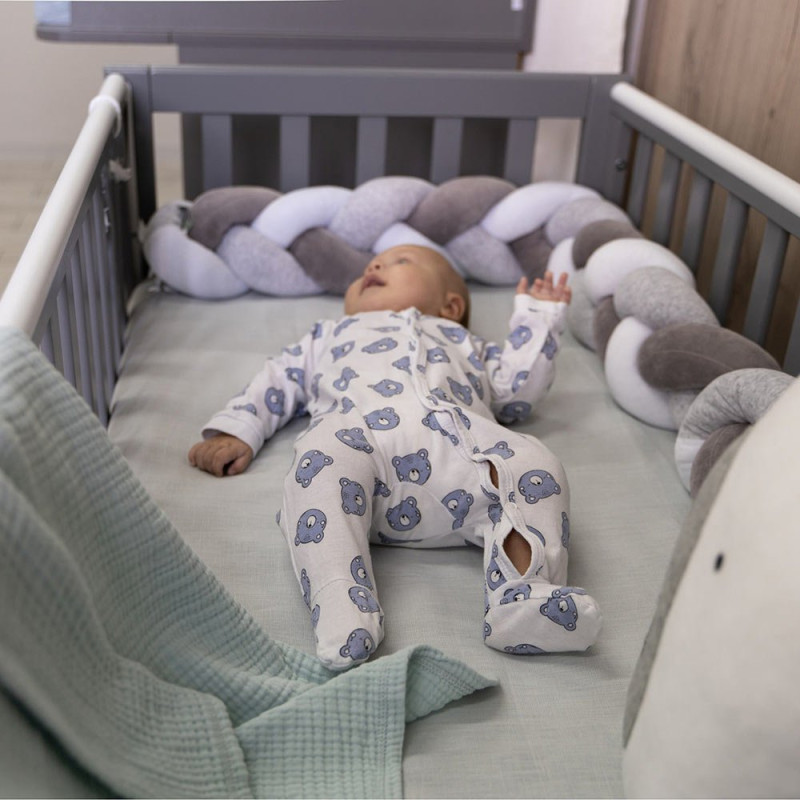 Ліжечко ВЕРЕС Дитяче Соня ЛД-13 сірий