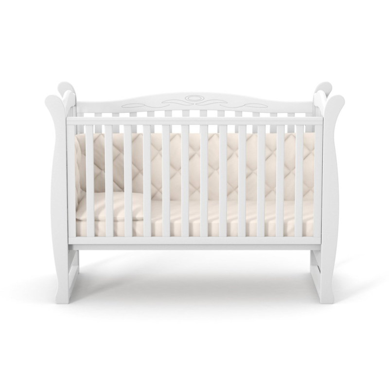 Ліжечко ВЕРЕС Дитяче Соня ЛД-15 італійська система опускання горіх