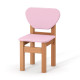 Стілець ВЕРЕС МДФ рожевий 30.2.20