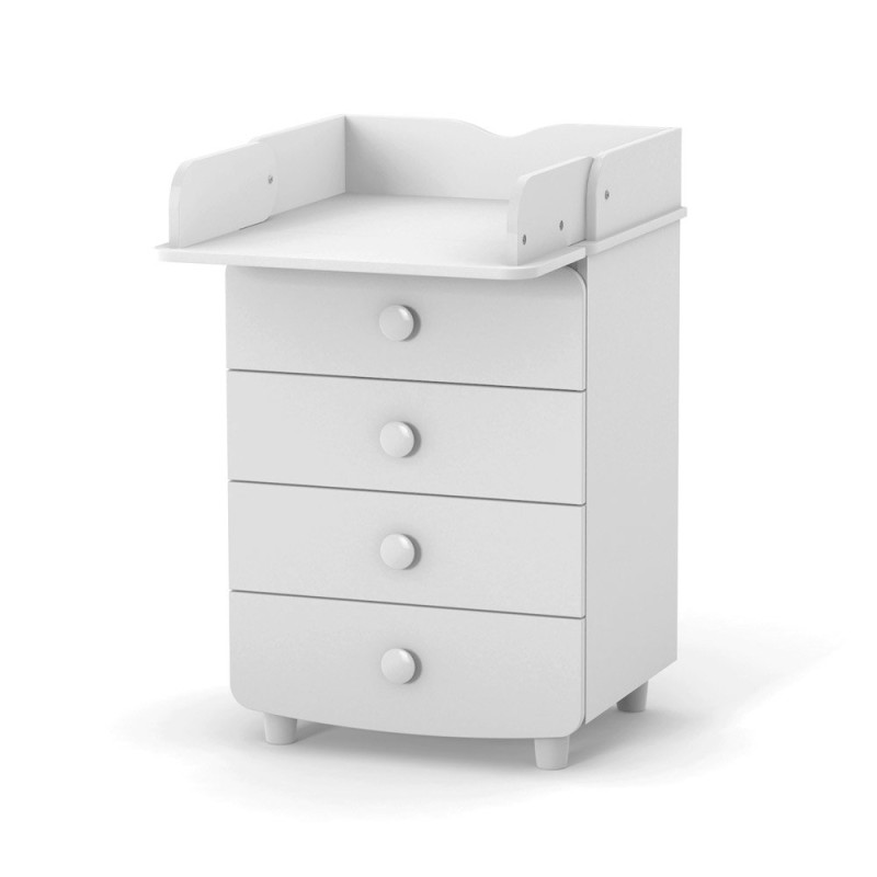 Пеленальний комод ВЕРЕС 600 ДСП бiлий