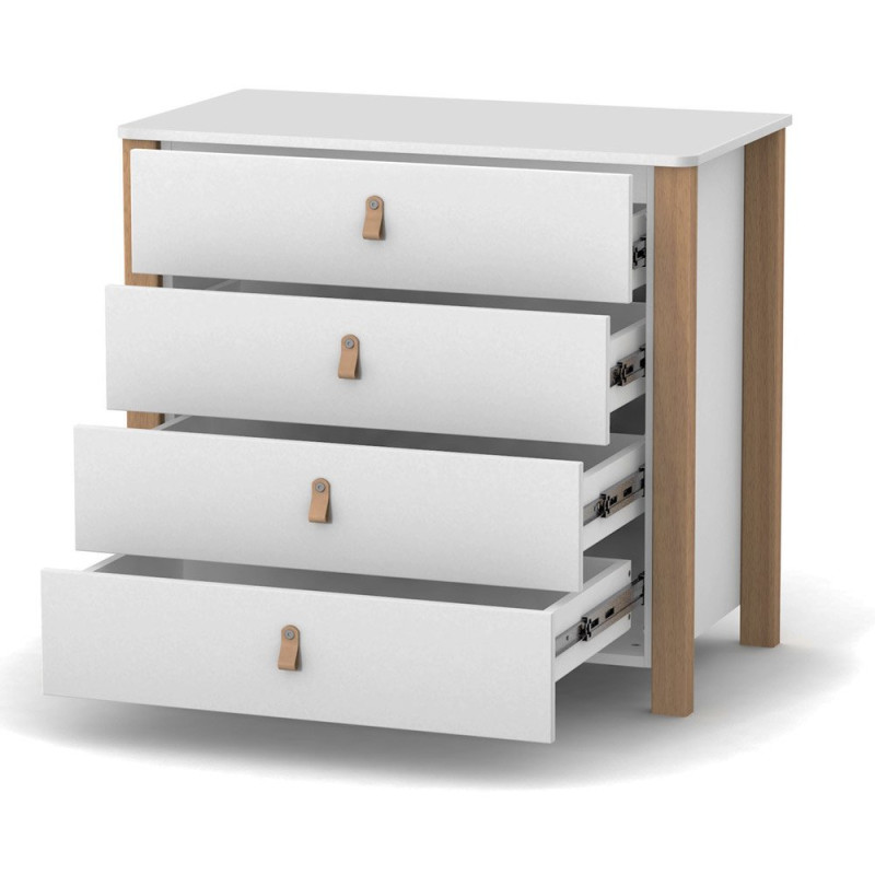 Комод ВЕРЕС 900 Монако біло-сірий