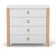 Комод ВЕРЕС 900 Монако біло-сірий