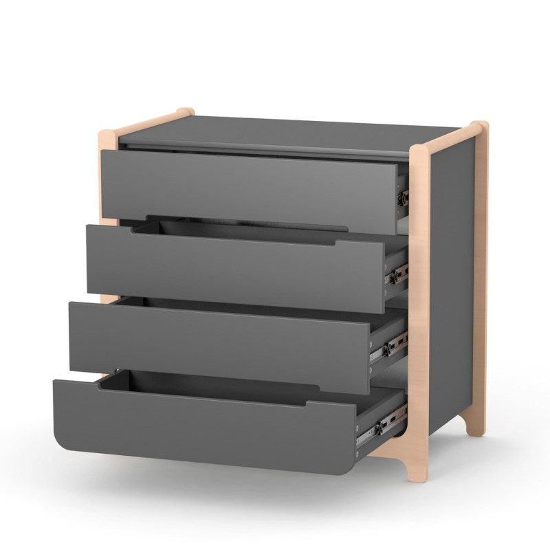 Комод ВЕРЕС Ніцца 900 темно-сірий