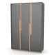 Шафа ВЕРЕС 1200 Сіетл темно-сірий