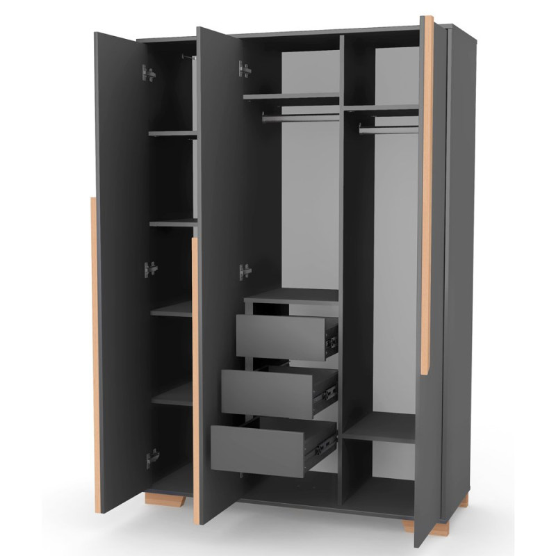 Шафа ВЕРЕС 1200 Сіетл темно-сірий