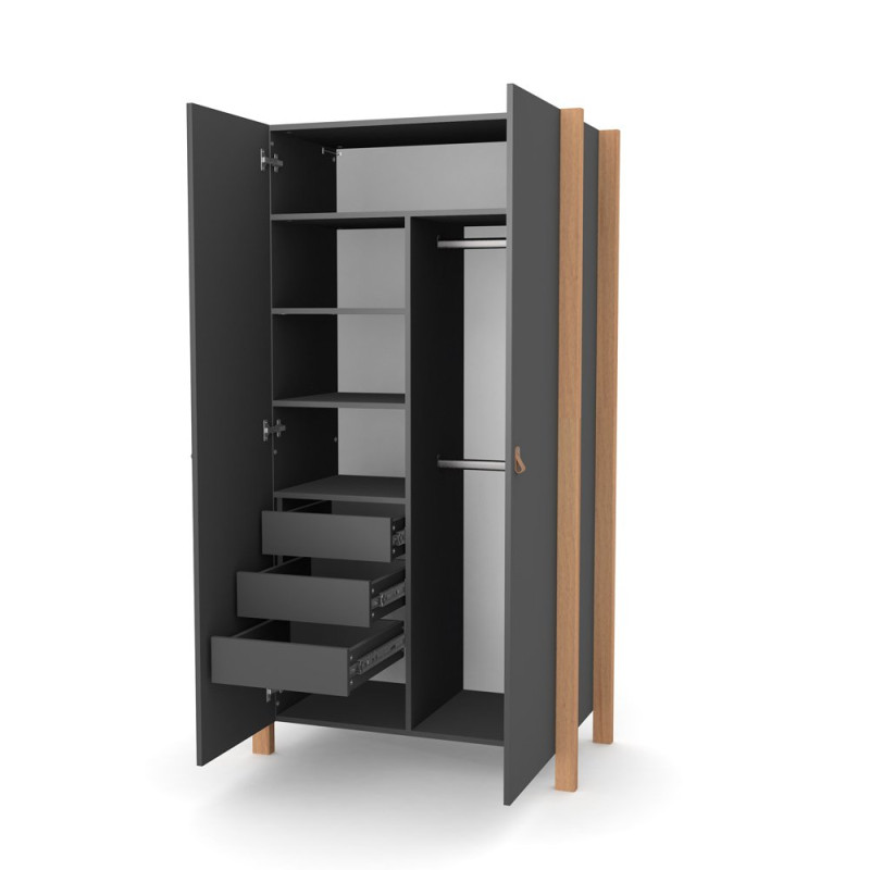 Шафа ВЕРЕС Monaco 960 темно-сірий