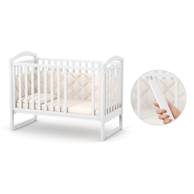 Ліжечко ВЕРЕС дитяче ЛД 6 білий 06.3.1.1.06