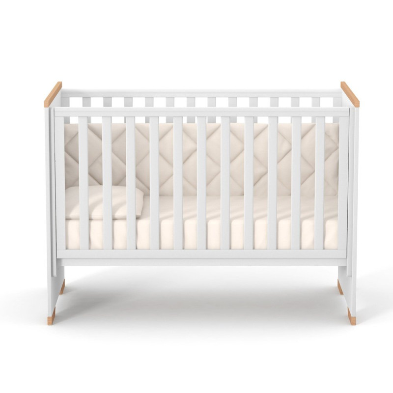 Ліжечко ВЕРЕС дитяче ЛД 9 Сіетл біло-буковий