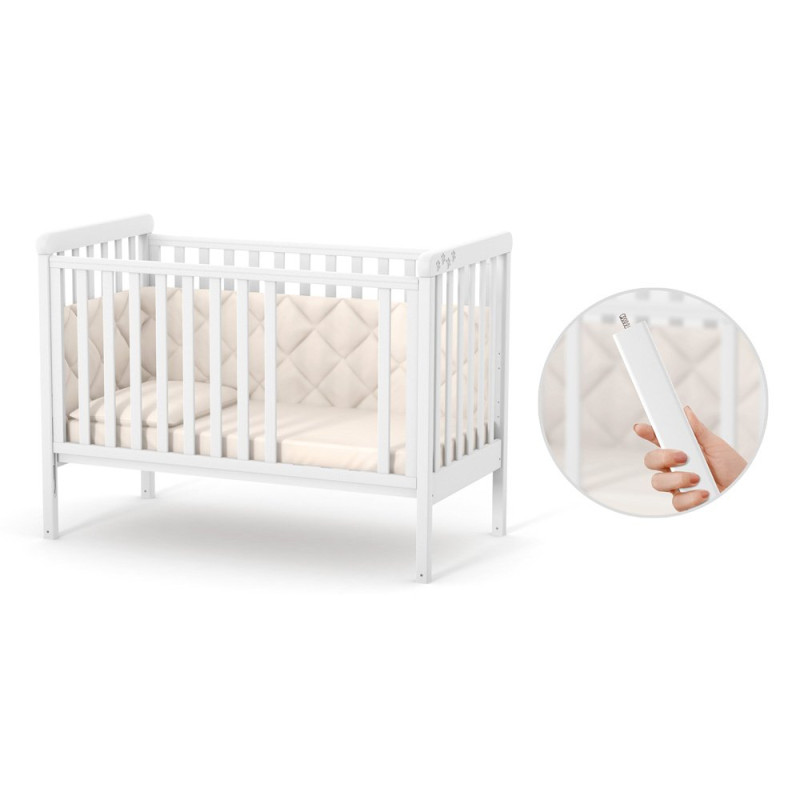 Ліжечко ВЕРЕС дитяче ЛД12 білий