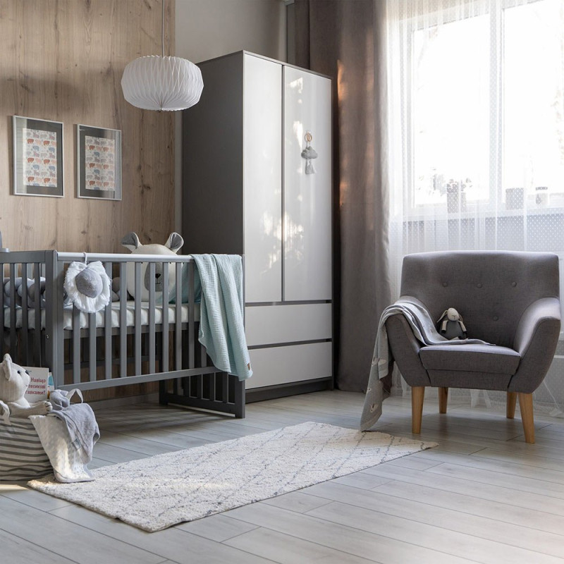 Ліжечко ВЕРЕС ЛД13 колір: слонова кістка