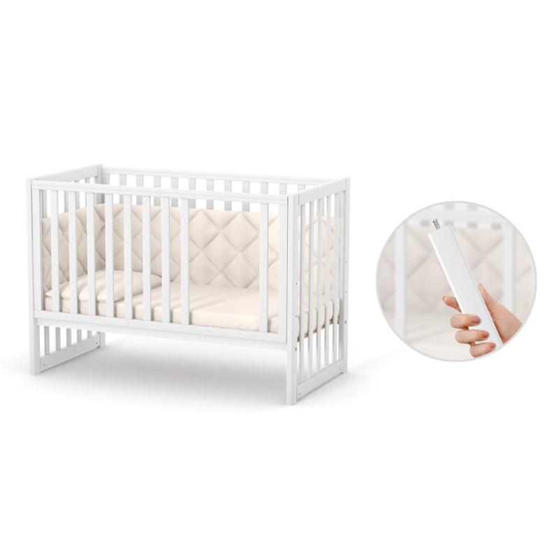 Ліжечко ВЕРЕС дитяче ЛД13 білий