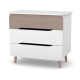 Комод ВЕРЕС 900 сідней капучино-білий