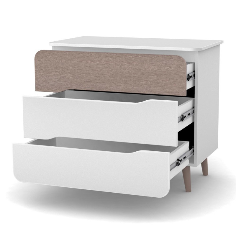 Комод ВЕРЕС 900 сідней капучино-білий