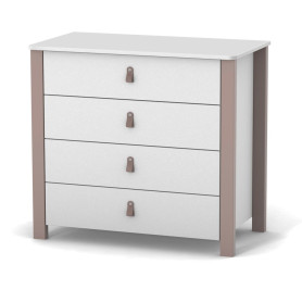 Комод ВЕРЕС 900+ Монако ркапучино-білий