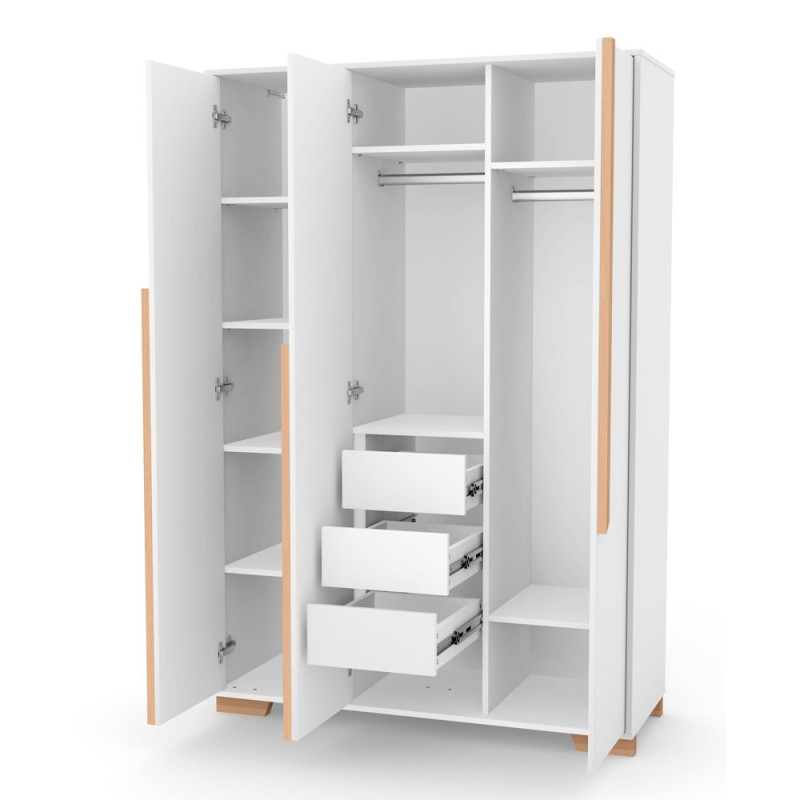 Шафа ВЕРЕС Seattle Сіетл 1200 Natural White Біло-буковий