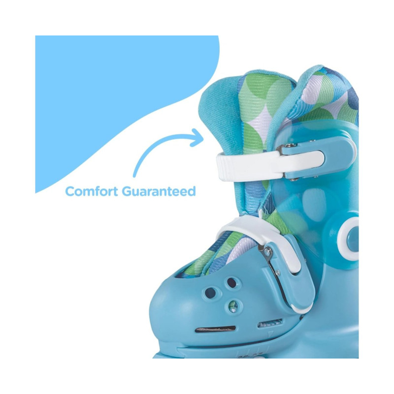 Роликові ковзани YVolution Twista,розмір 24-28, блакитний