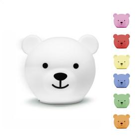 Нічник багатокольоровий Zazu ведмедик BOR