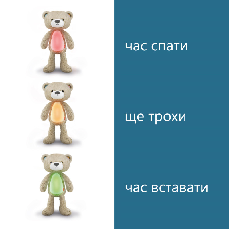 Тренер для сну з нічником Zazu ведмедик BRODY