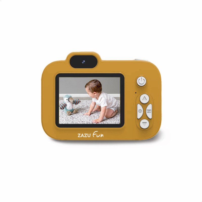 Дитяча цифрова фотокамера Zazu 48MP жовта