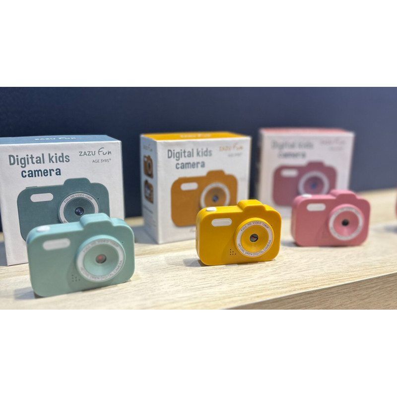 Дитяча цифрова фотокамера Zazu 48MP рожева