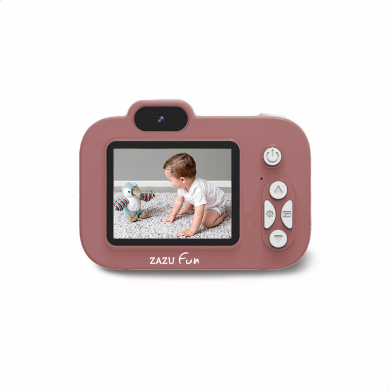 Дитяча цифрова фотокамера Zazu 48MP рожева