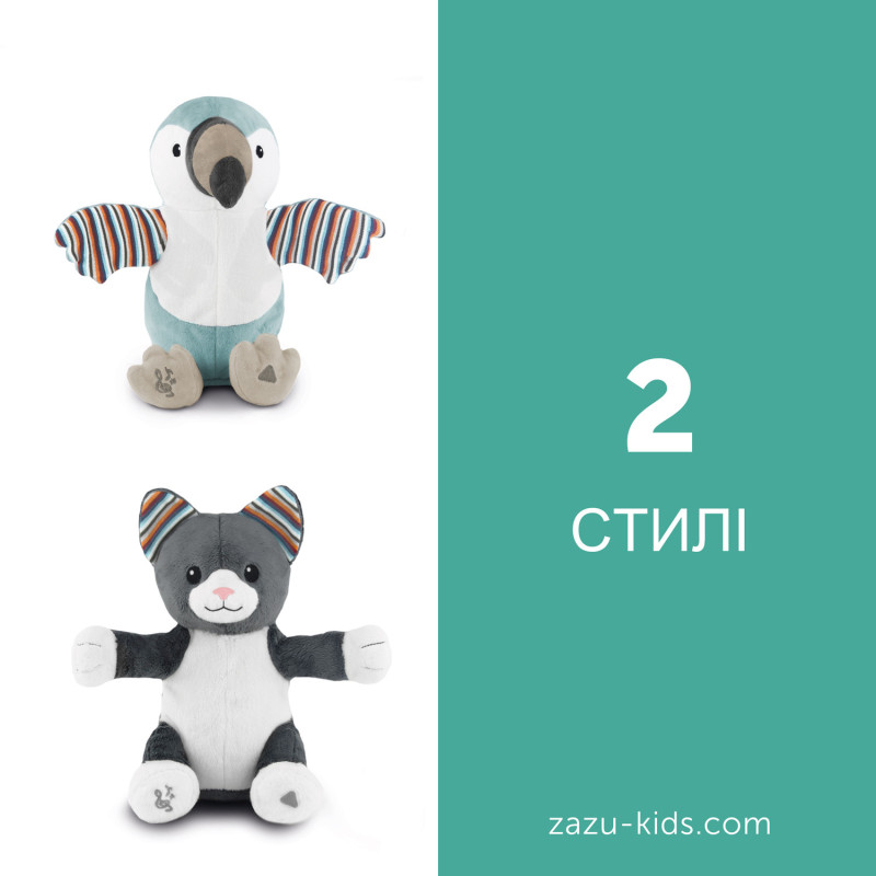 М'яка інтерактивна музична іграшка Zazu котик CHLOE