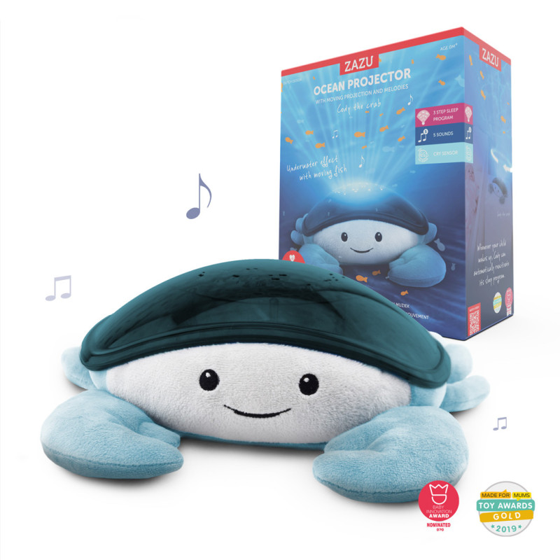 Проектор з рухомою проекцією океану і мелодіями Zazu краб CODY