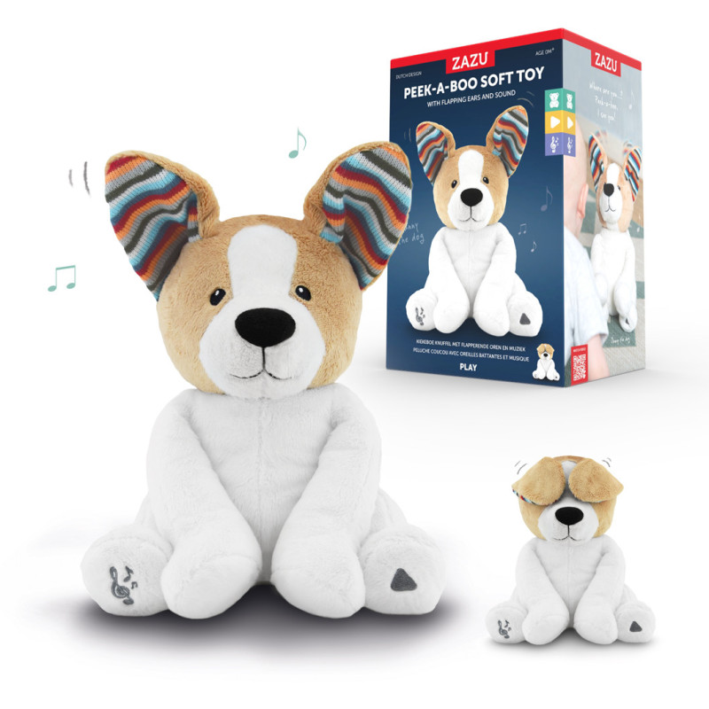 М'яка інтерактивна музична іграшка Zazu песик DANNY