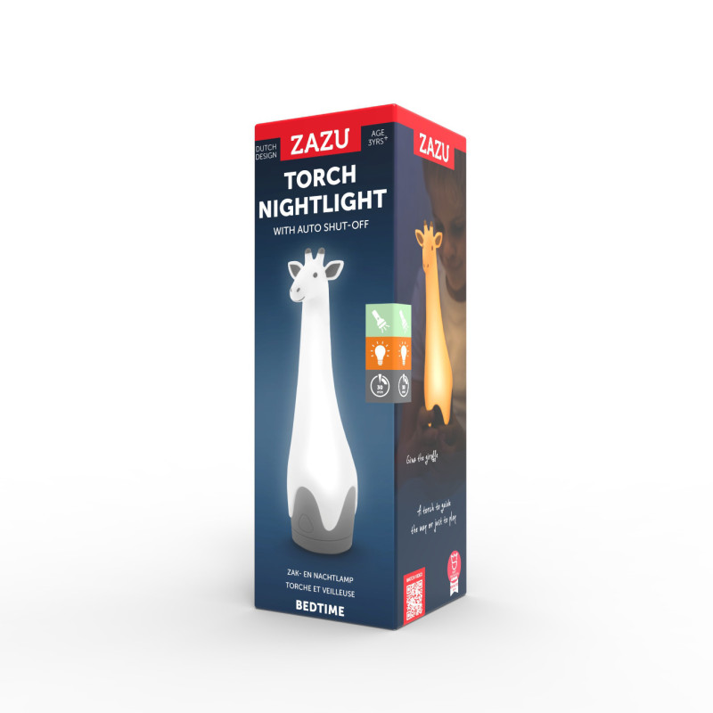 Нічник-ліхтарик з автовідключенням Zazu Жирафа GINA