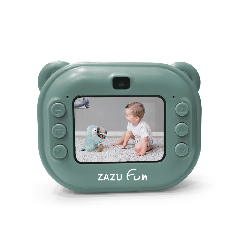 Дитяча цифрова фотокамера з миттєвим друком Zazu 48MP зелена