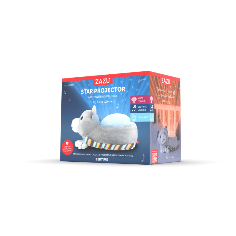 Проектор із заспокійливими мелодіями Zazu котик KIKI