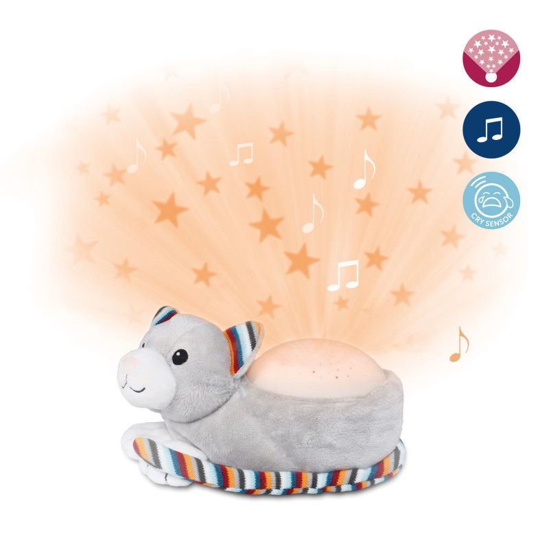 Проектор із заспокійливими мелодіями Zazu котик KIKI