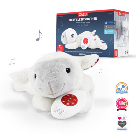 М’яка музична іграшка з білим шумом Zazu Ягня LIZ