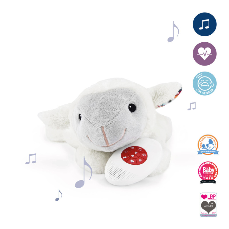 М’яка музична іграшка з білим шумом Zazu Ягня LIZ