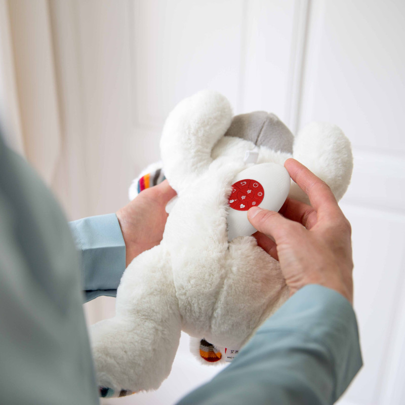 М’яка музична іграшка з білим шумом Zazu Ягня LIZ