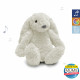 Музичний заспокійливий зайчик RO з нічником Zazu білий Музичний заспокійливий зайчик RO з нічником Zazu білий
