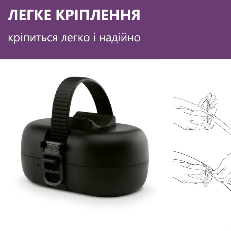 Гойдалка заколисувач для коляски Zazu ROBBY ROCKER чорний