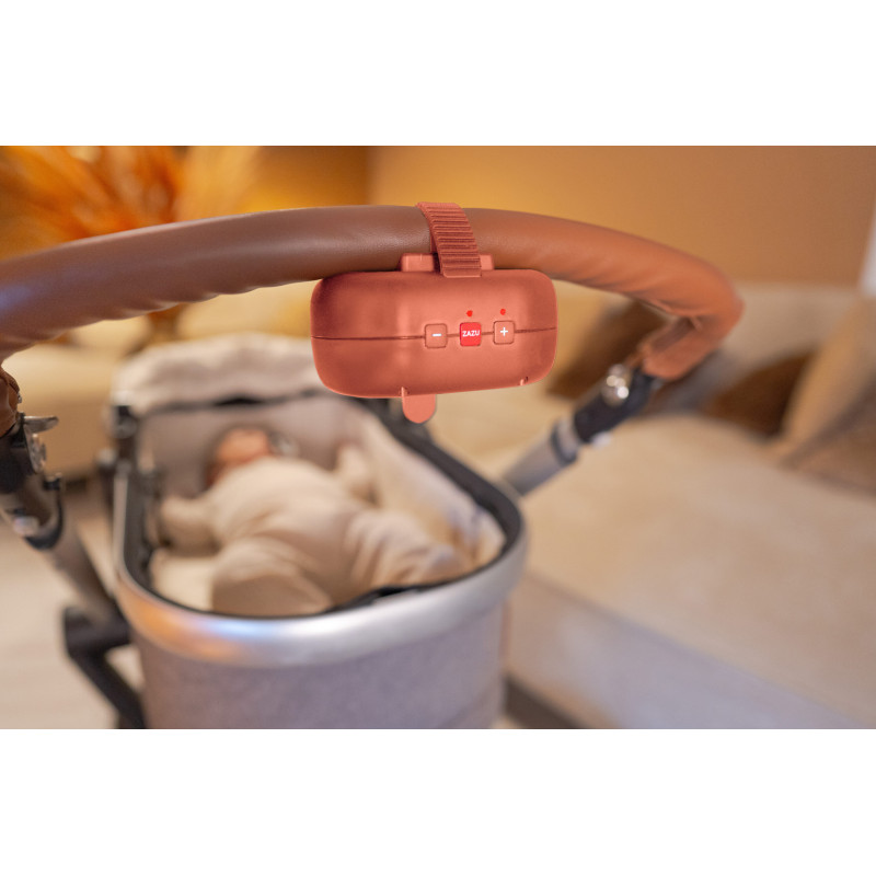 Гойдалка заколисувач для коляски Zazu ROBBY ROCKER коричневий