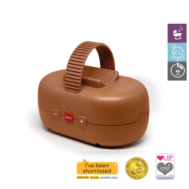 Гойдалка заколисувач для коляски Zazu ROBBY ROCKER коричневий