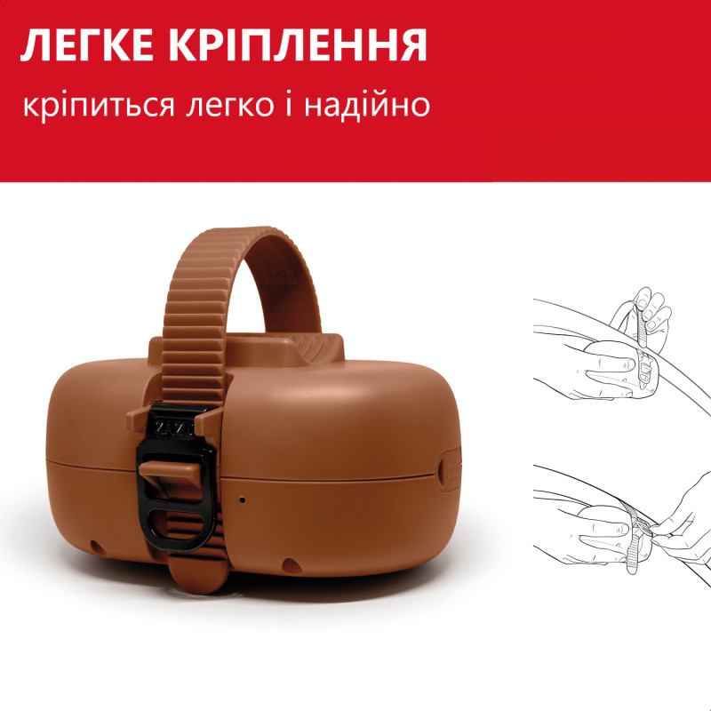 Гойдалка заколисувач для коляски Zazu ROBBY ROCKER коричневий