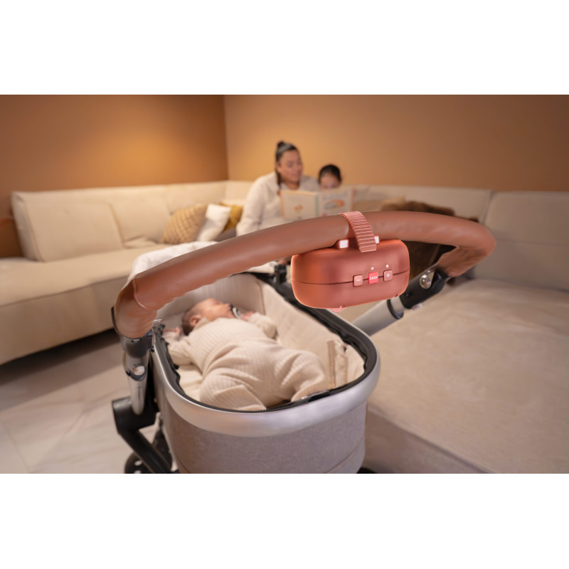 Гойдалка заколисувач для коляски Zazu ROBBY ROCKER коричневий