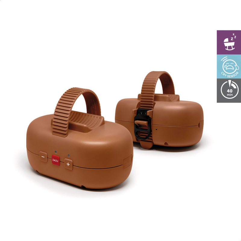 Гойдалка заколисувач для коляски Zazu ROBBY ROCKER коричневий