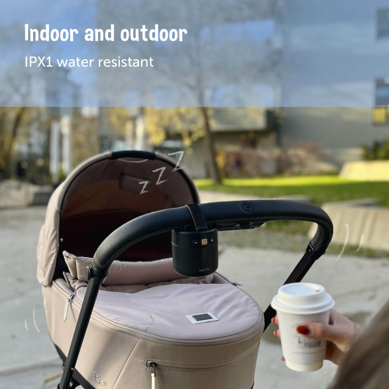 Гойдалка заколисувач для коляски Zazu ROXY ROCKER чорний