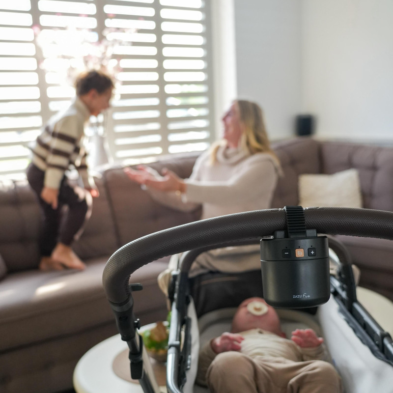 Гойдалка заколисувач для коляски Zazu ROXY ROCKER чорний