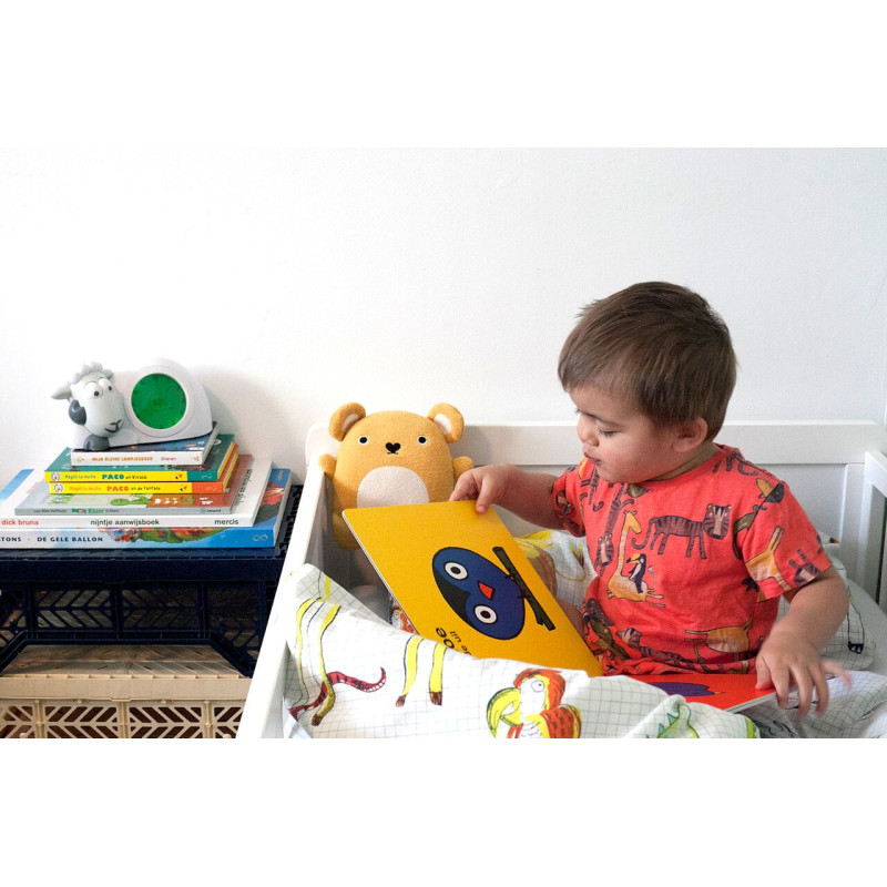 Тренер для сну з нічником Zazu ягня SAM сірий