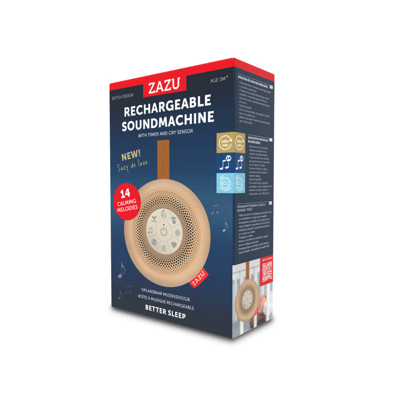 Музичний мобіль-комфортер Zazu шушер SUZY DE LUXE