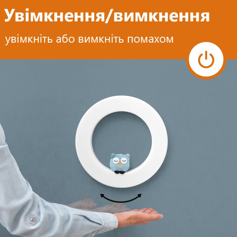 Настінний багатокольоровий світильник-нічник Zazu з м'якими іграшками на магніті WALL